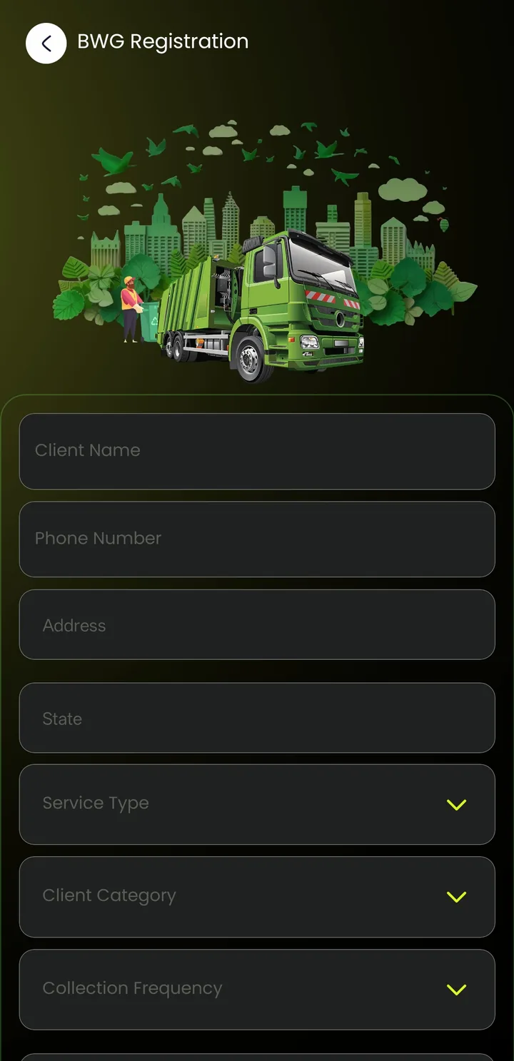 Aakri app organisation registration form